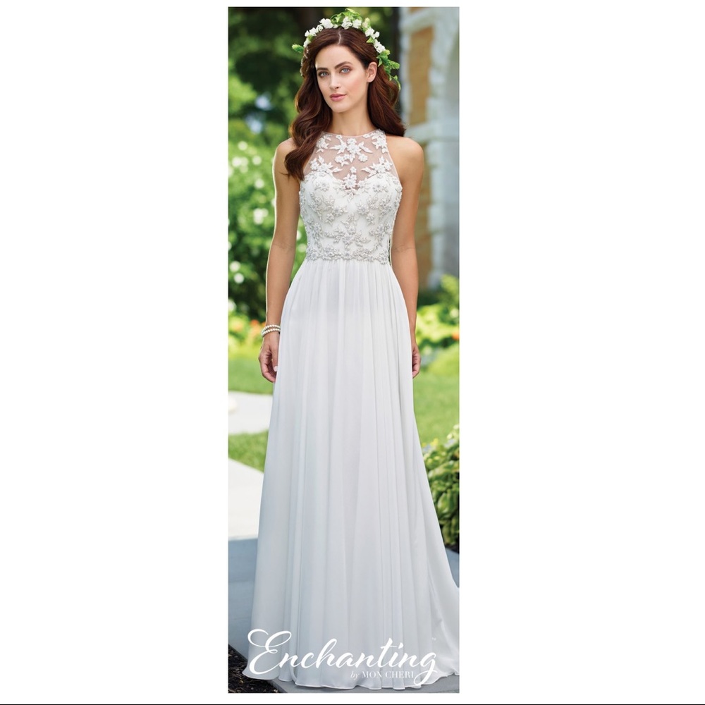 Wedding Dress- Mon Cheri “Enchanting” collection.